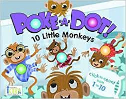Poke-a-Dot! 10 Little Monkeys