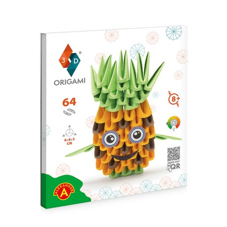 3D Origami  - Pineapple