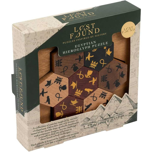 Lost & Found Egyptian Hieroglyph Puzzle