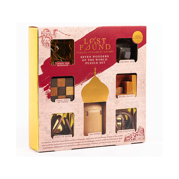 Lost & Found - Seven Wonders of The World Puzzle Set