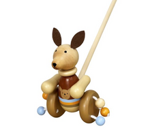 Wooden Push Along - Kangaroo
