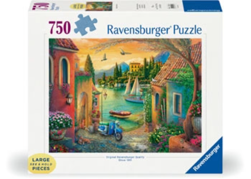 750 pc Puzzle XL Format - European Villa Views