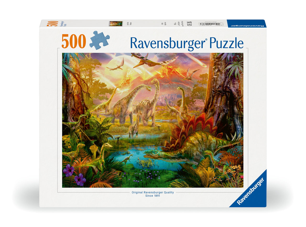 500 pc Puzzle - Land of the Dinosaurs
