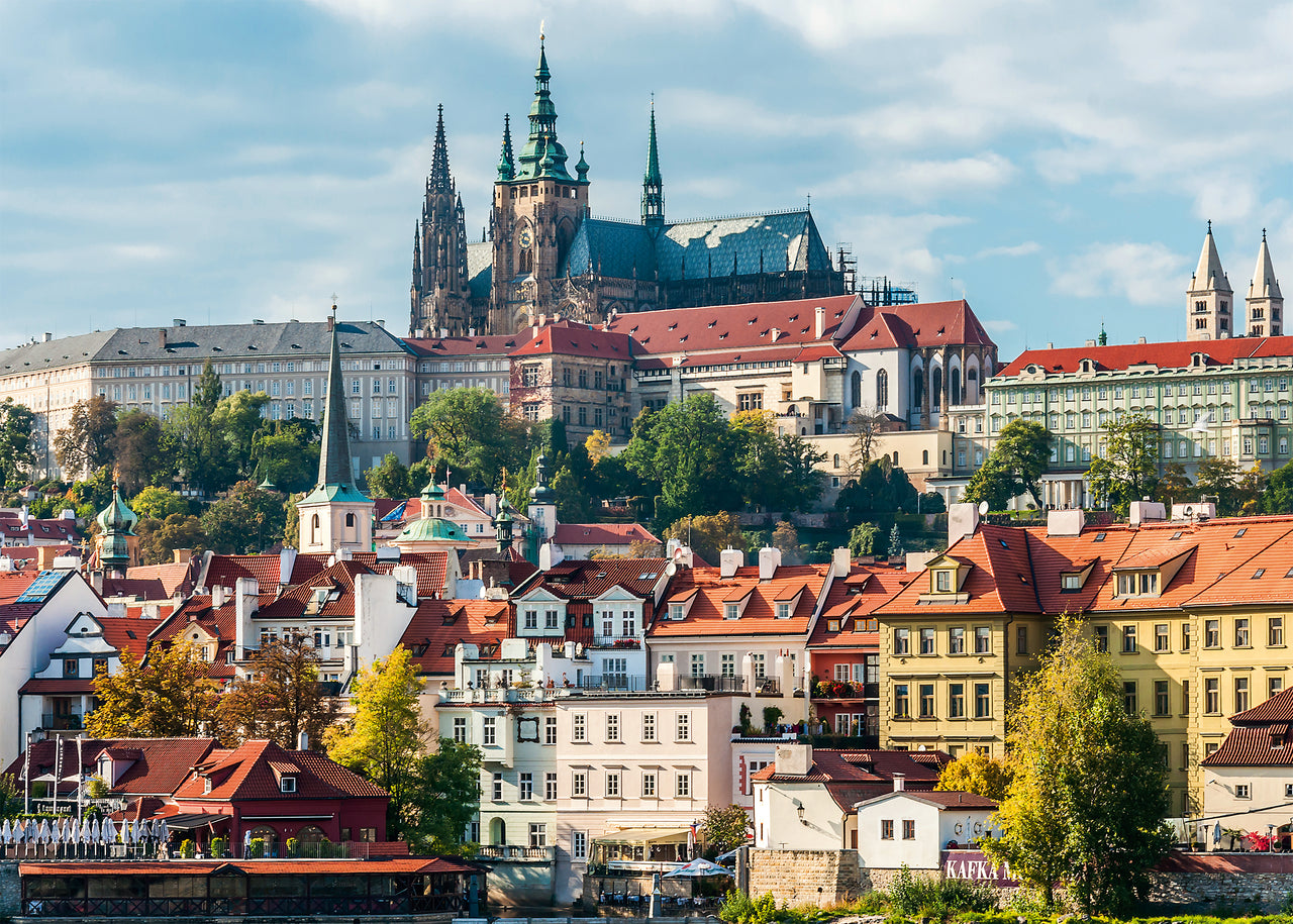 1000 pc Puzzle - Prague Castle