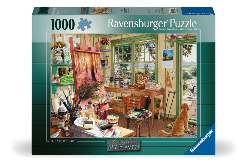 My Haven no.11 The Artist's Shed 1000pc Puzzle