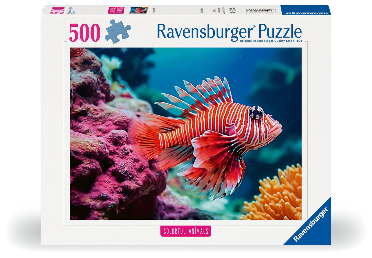 500 pc Puzzle - Red Lionfish