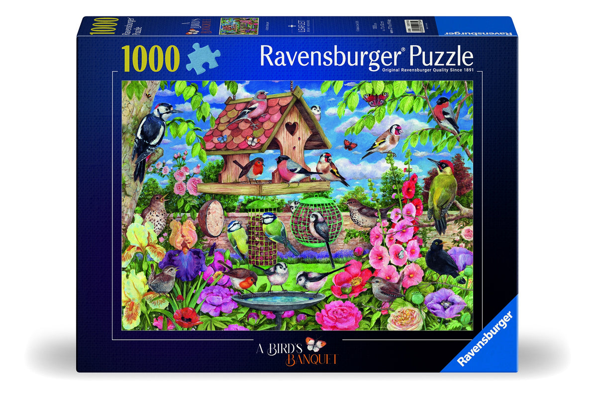 1000 pc Puzzle - A Birds Banquet