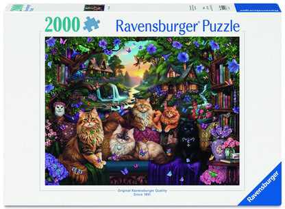 2000 pc Puzzle - Cat Tail Cottage