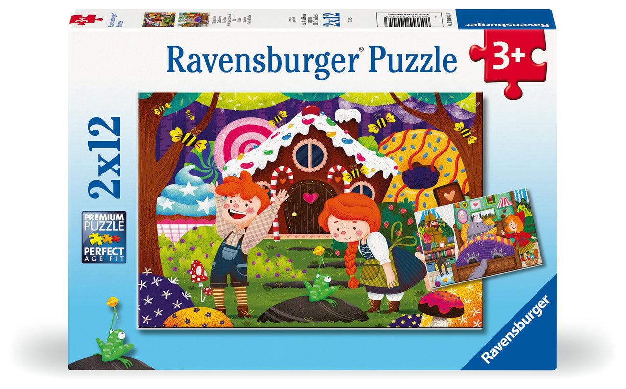 2 x 12 pc Puzzle - Fairy Tales