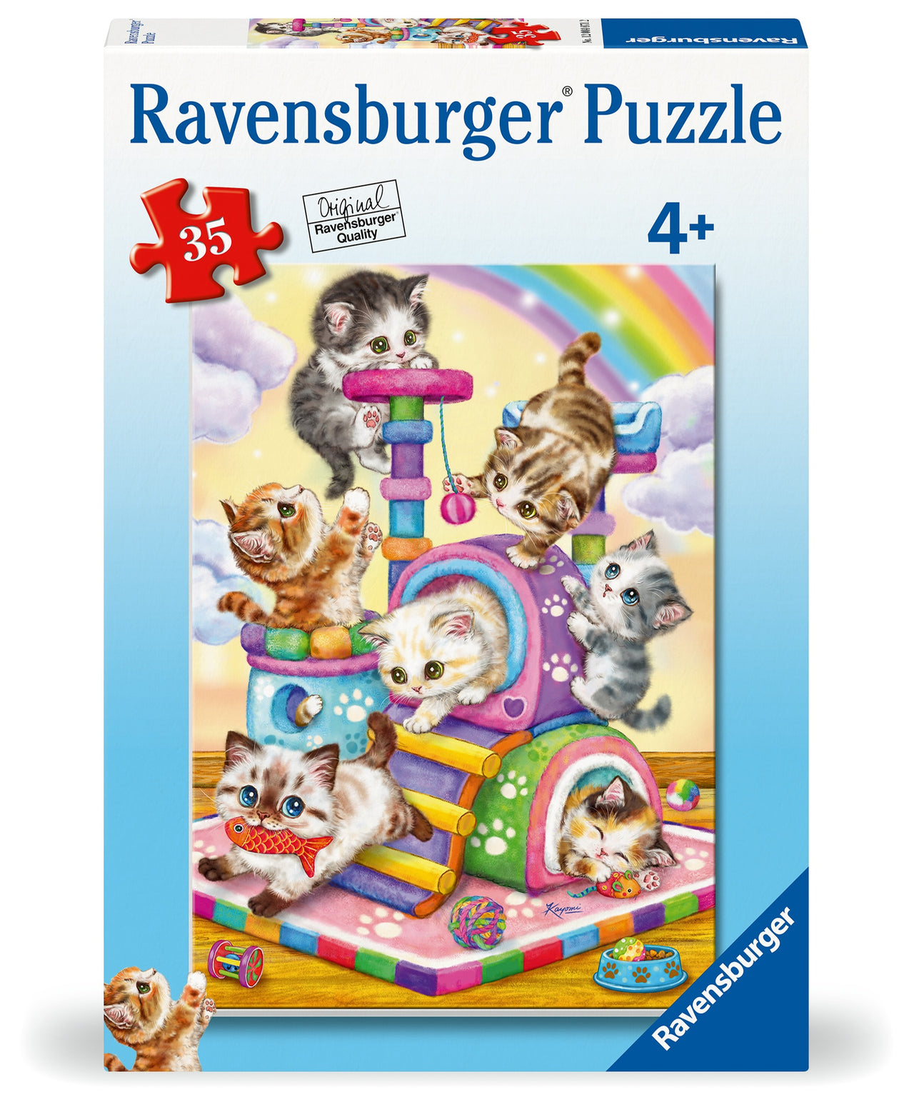 35 pc Puzzle - Playful Purr