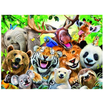 300 pc Puzzle - Wild Animal Selfie