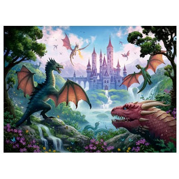 300 pc Puzzle - The Dragon's Wrath