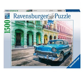 1500 pc Puzzle - Cars of Cuba