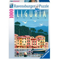 1000 pc Puzzle - Postcard from Liguria