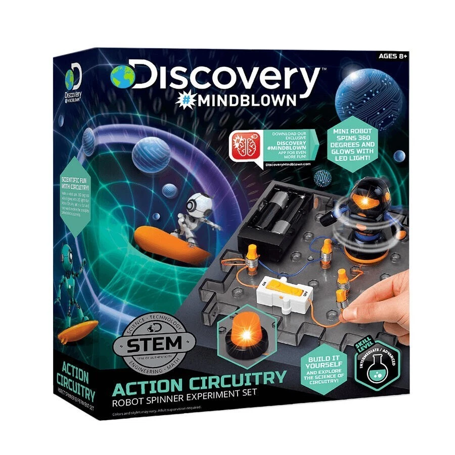 Action Circuitry Robot Spinning Experiment Kit – Toys and Tales
