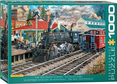 1000pc Puzzle - The Old Depot Station