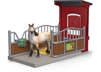 Ponybox with Mustang Mare