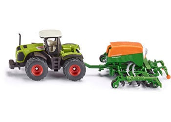 1826 Claas Amazone Cayena 6001 Tractor with Seeder