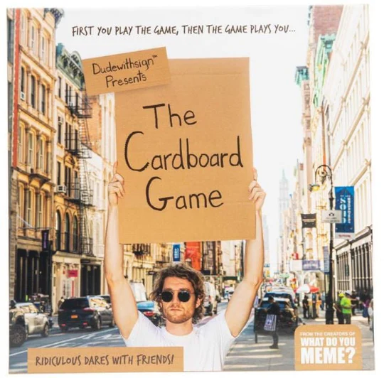 The Cardboard Game – Toys and Tales