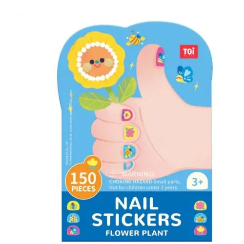 Nail Stickers - flower Plant