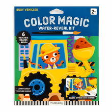 Busy Vehicles Color Magic Water - Reveal Kit