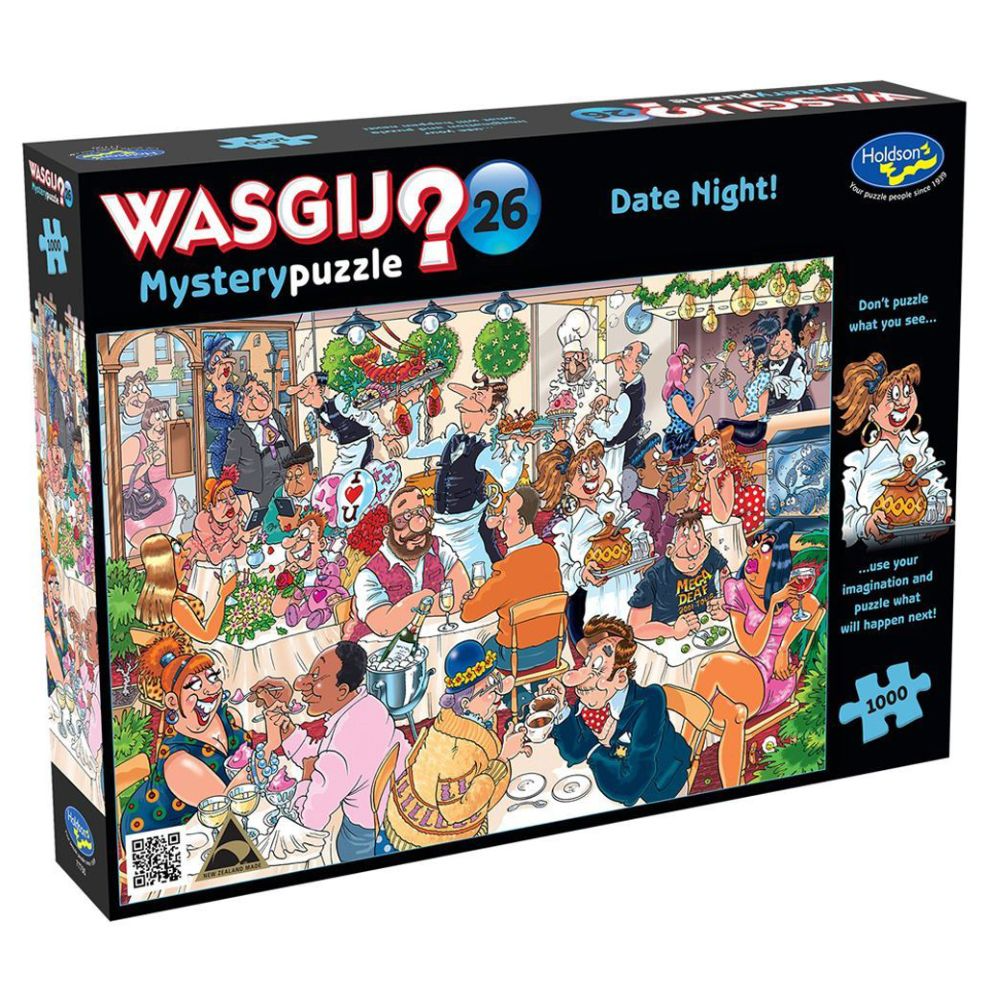 Wasgij 1000 pce Puzzle - Mystery Date Night!