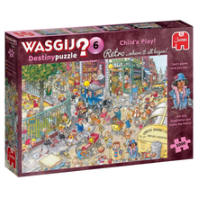Wasgij 1000 pc Puzzle - Retro Destiny No.6 - Childs Play!