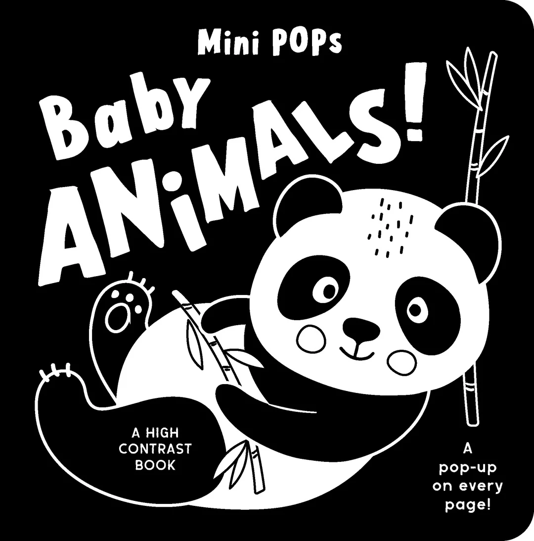 Mini Pops - Black & White Baby Animals