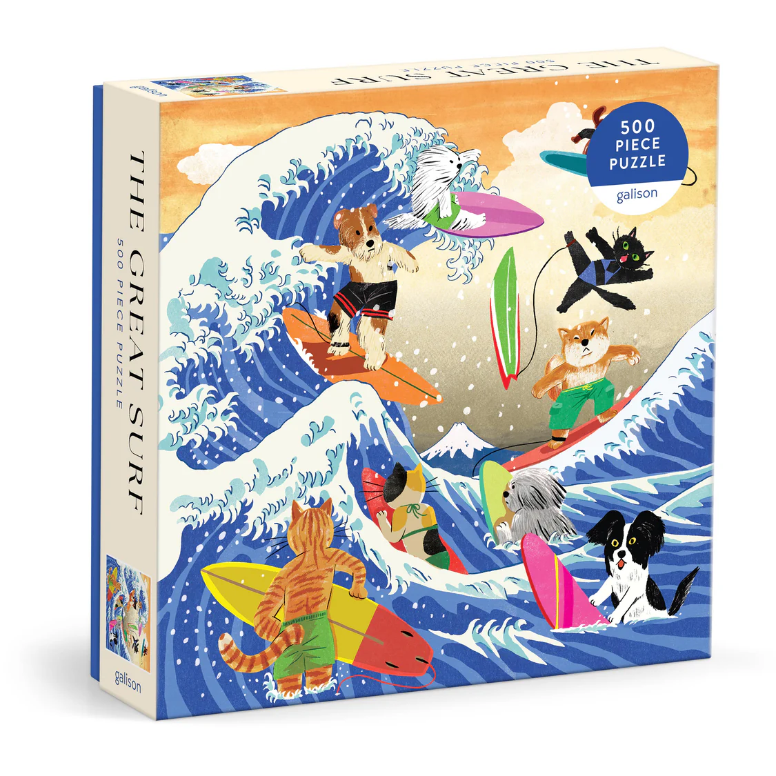 500pc Puzzle - The Great Surf
