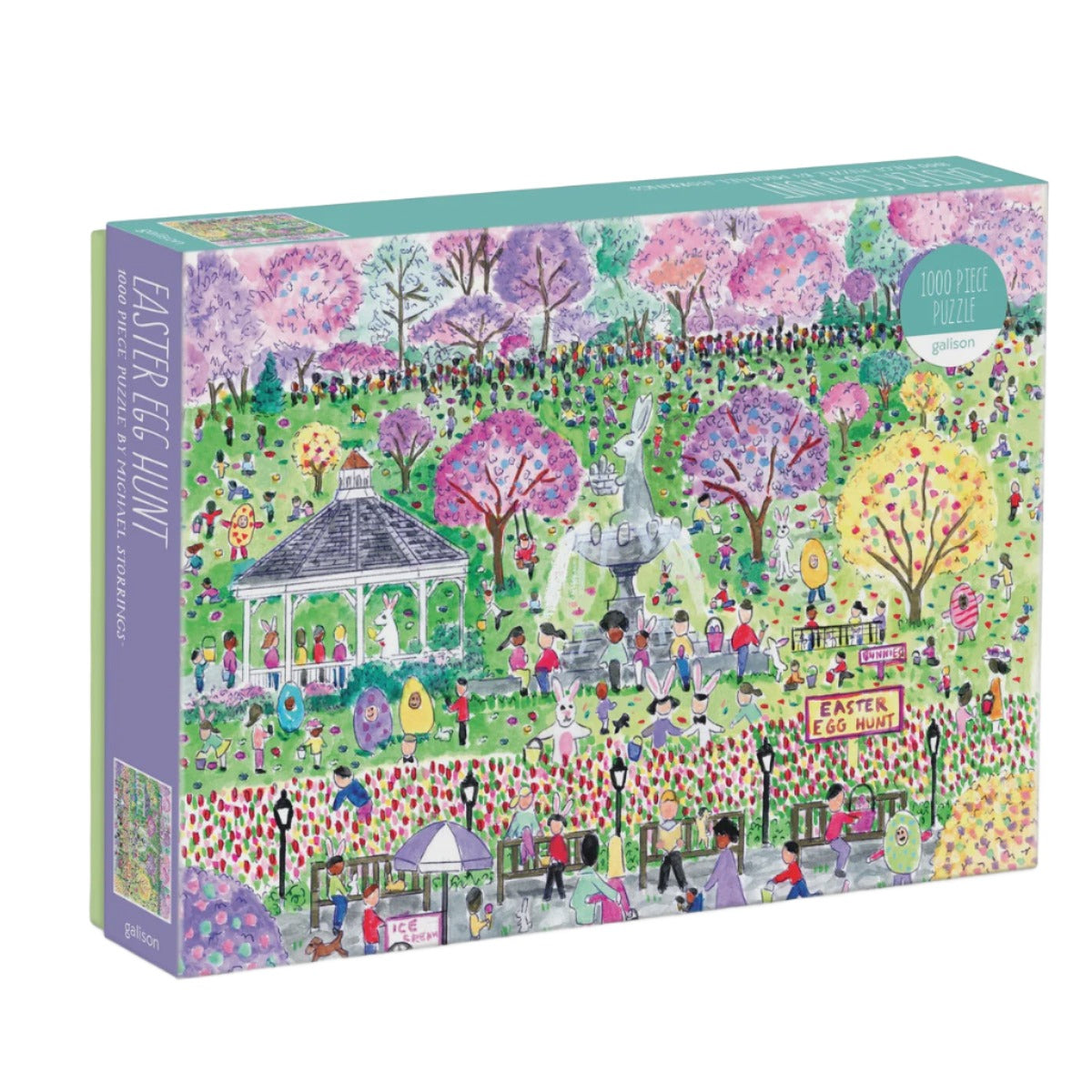1000 pc Puzzle - Easter Egg Hunt - Michael Storrings