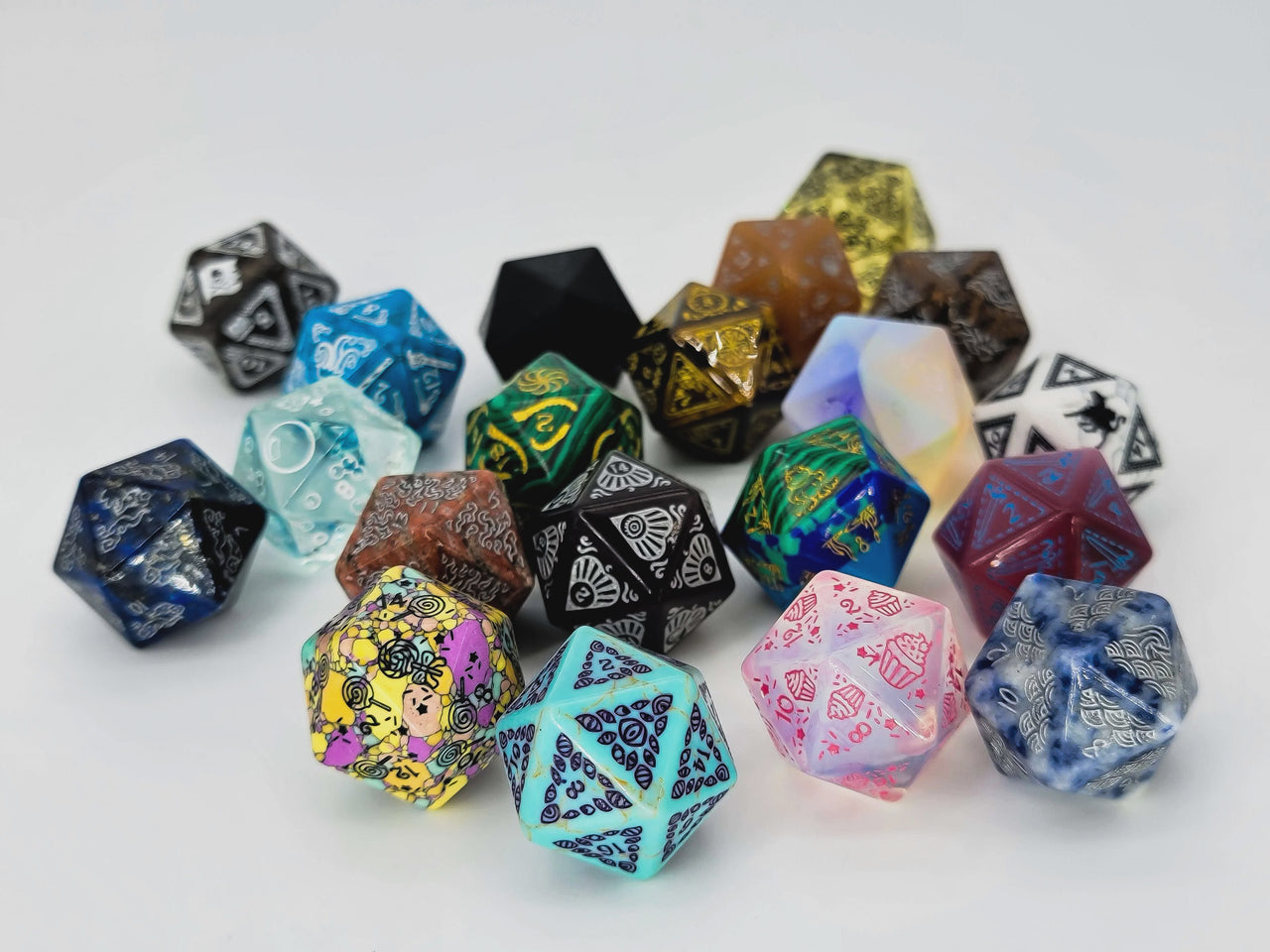 D20 Collectible Luxury Dice - Assorted