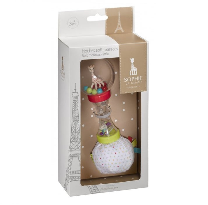 Sophie Giraffe Soft Maracas Rattle