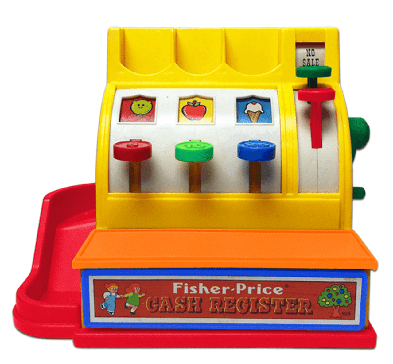 Retro cash sales register toy