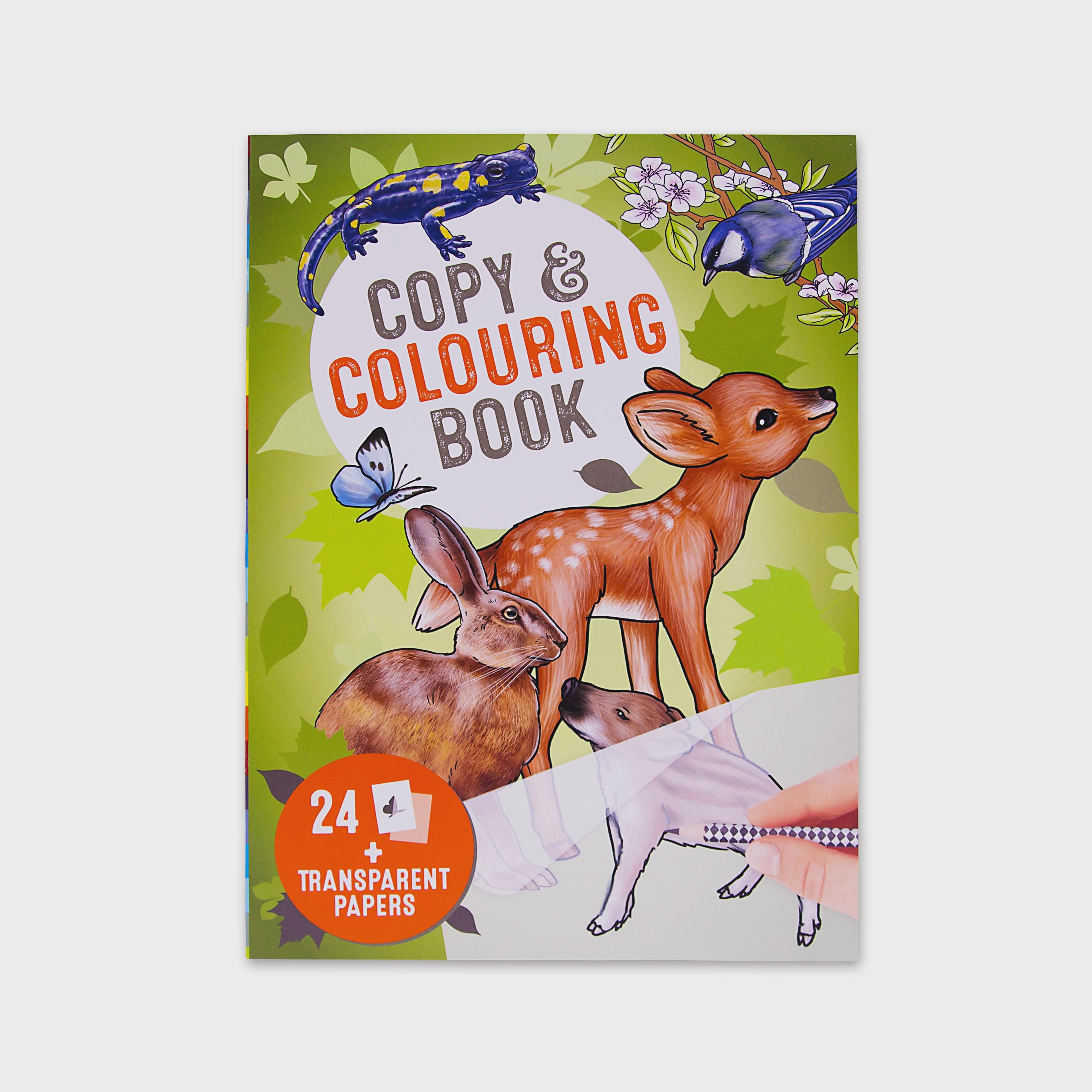 Colouring Book Copy Example Copy & Colouring Book - Wildlife – Toys and Tales