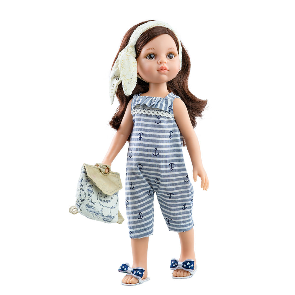 Doll 32cm Carol in Marine Jumpsuit