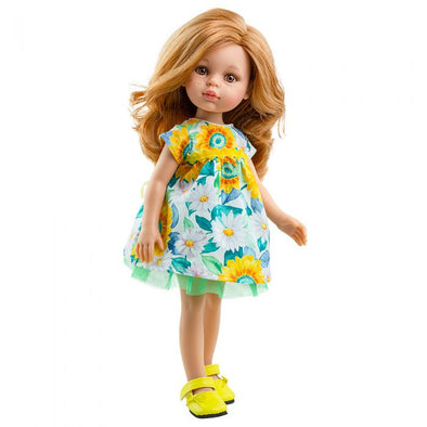 Doll 32cm - Dasha Summer Flower Dress