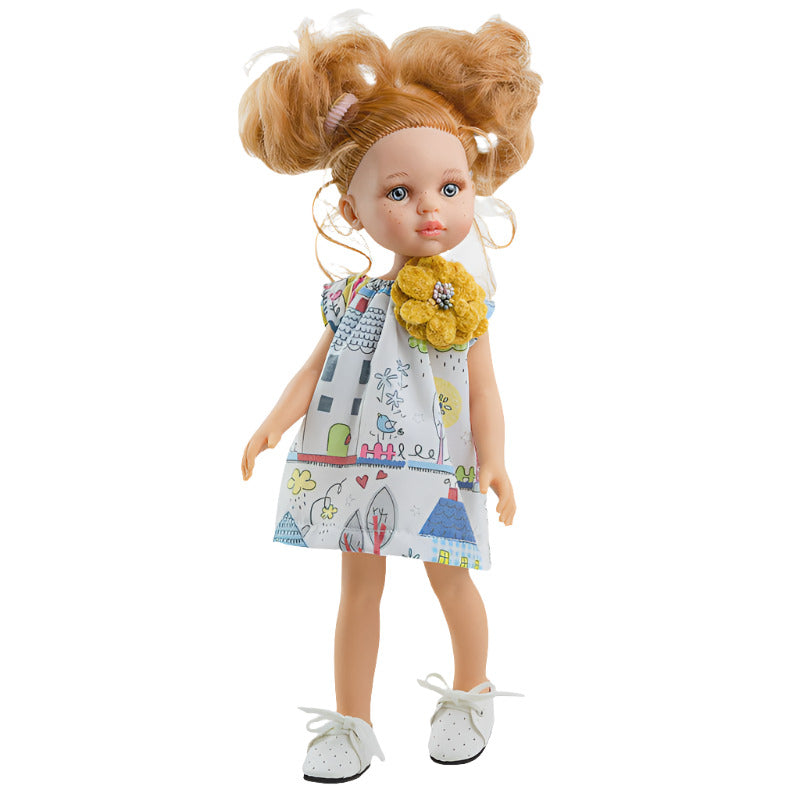 Doll 32cm - Dasha Yellow Flower