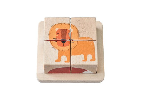 Wooden Block Animal Puzzle