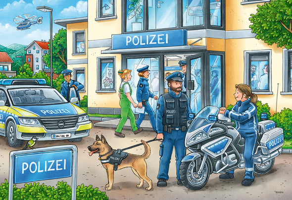 2 x 24 pc Puzzle - Police At Work