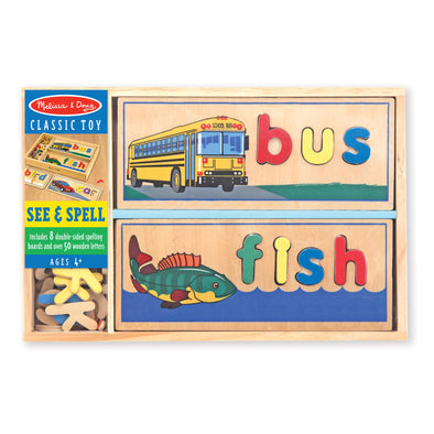 See & Spell Wooden Puzzle