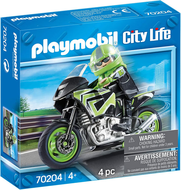 City Life - Motorcycle with Rider 70204