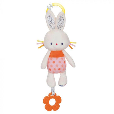 Tinkle Crinkle Bunny Teether Activity Toy