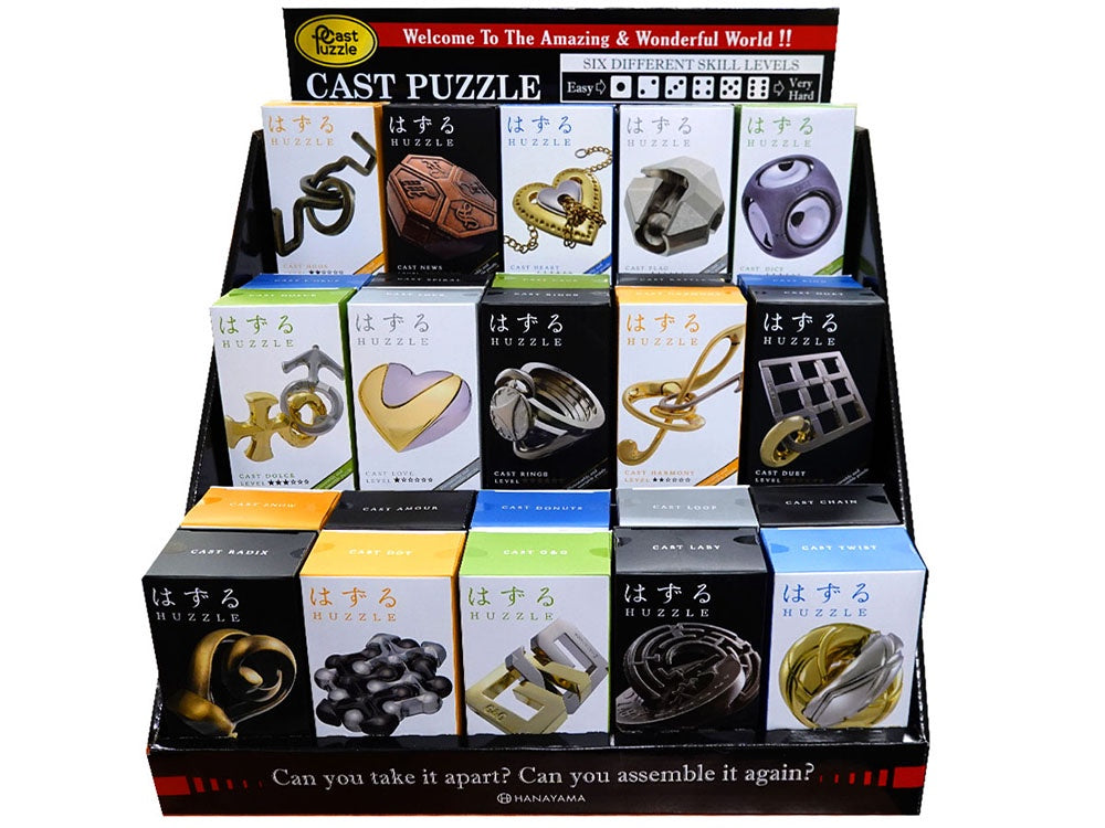 Huzzle Cast Puzzle – Toys and Tales