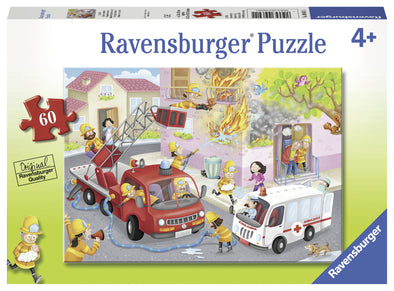60 pc Puzzle - Firefighter Rescue