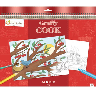 Graffy Cook - Colouring Pad Large