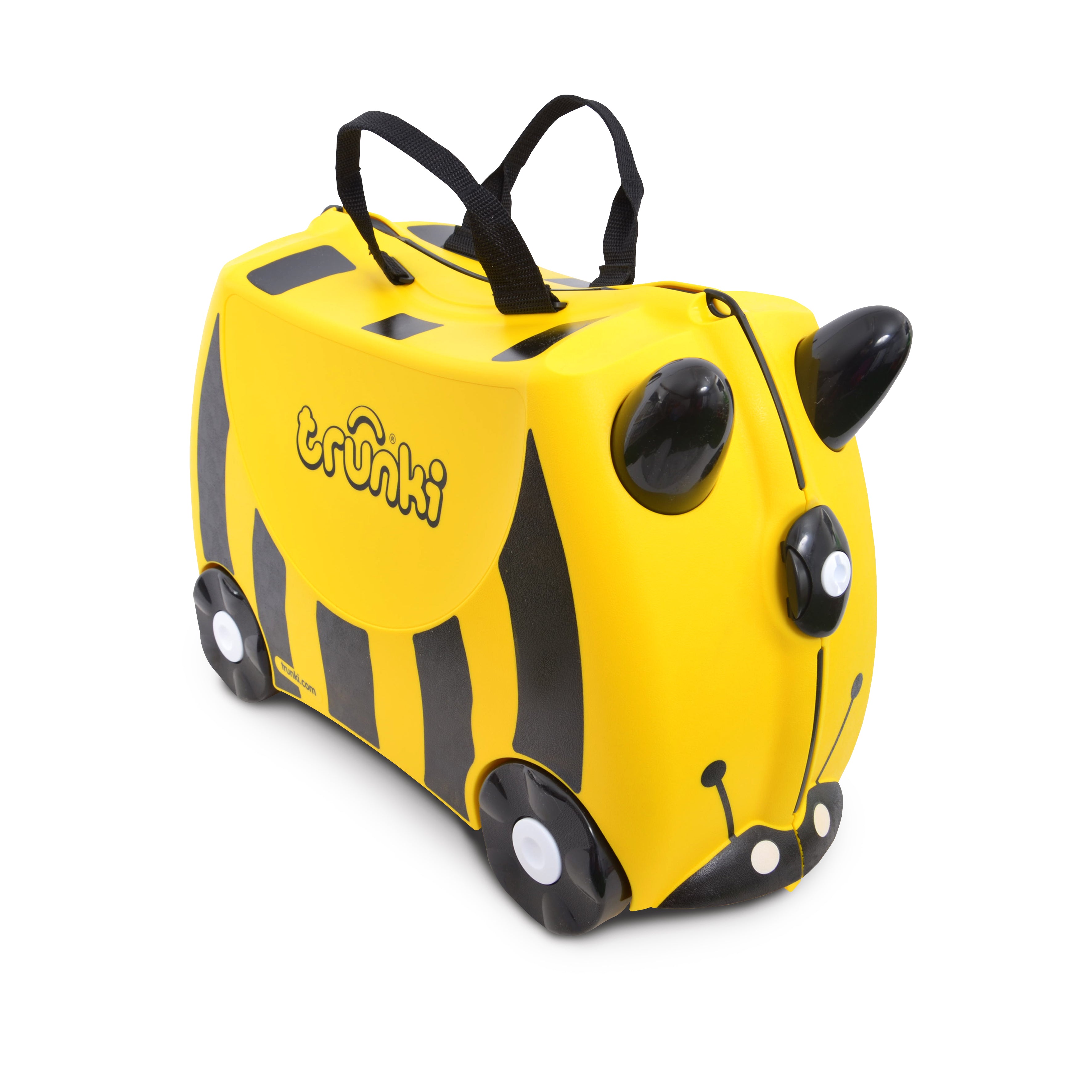 Ride along suitcase outlet