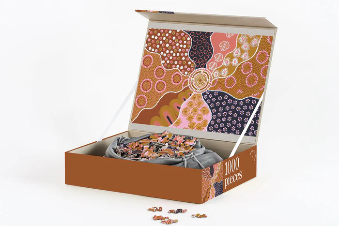 1000 pc Puzzle - Desert Flower
