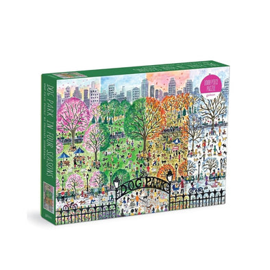 1000 pc Puzzle - Dog Park in Four Seasons