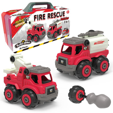 Fire Rescue Vehicles 2 in 1