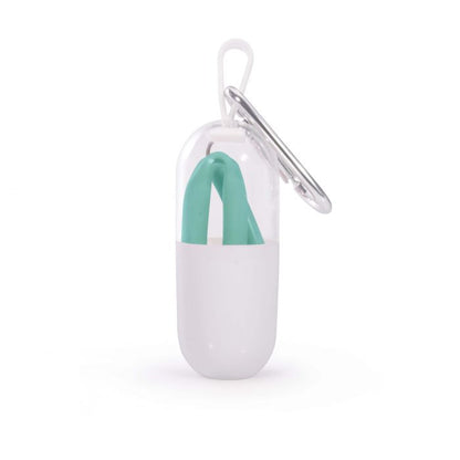 Foldaway Silicone Straw Set